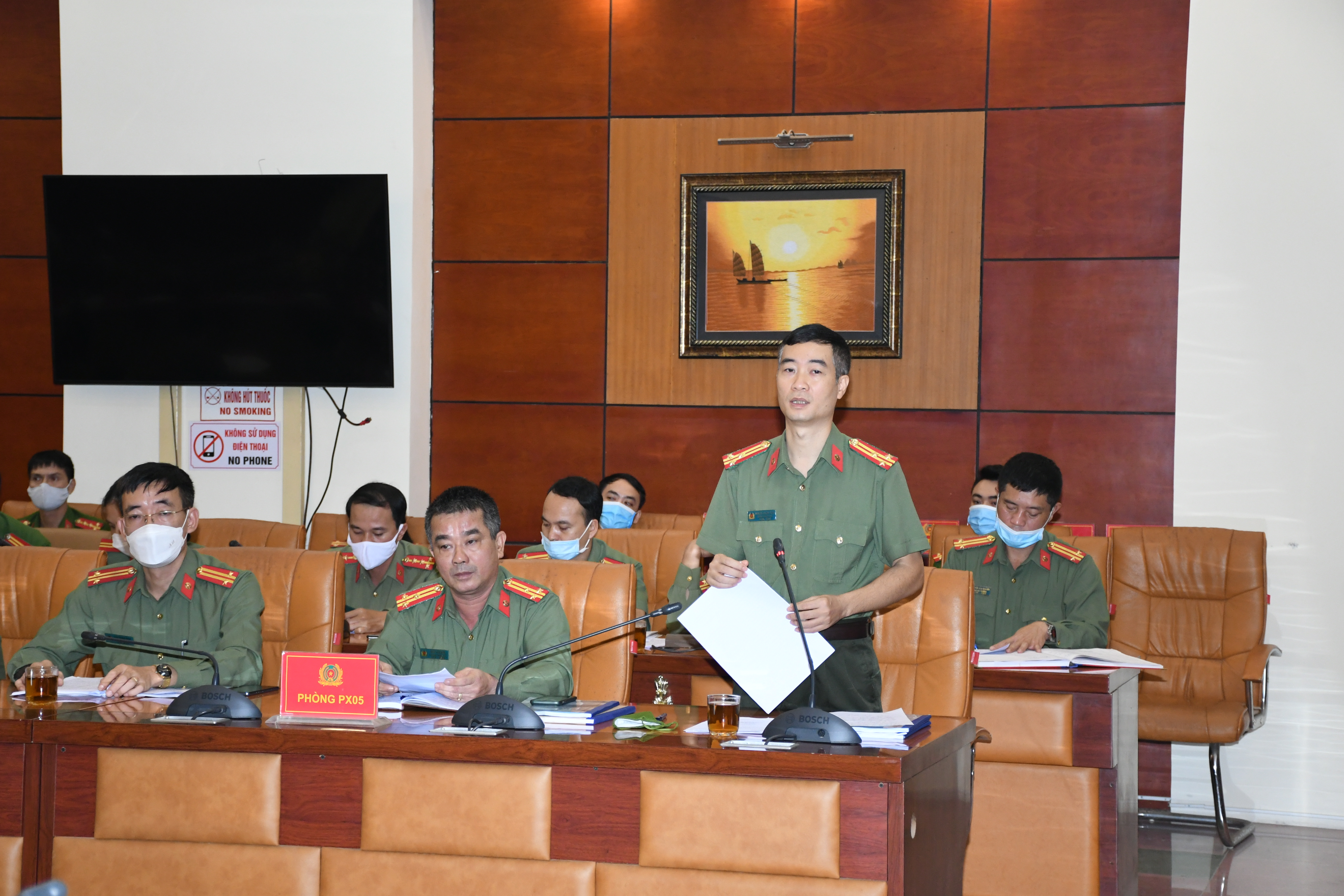 Thanh tra Công an thành phố tổ chức 45 lượt tiếp công dân